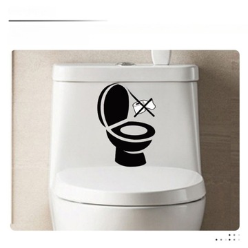 НАКЛЕЙКИ ДЛЯ ТУАЛЕТА КРЫШКА ЖИВОТНЫЕ РОЖДЕСТВЕНСКАЯ ЕЛКА МИНИ 3