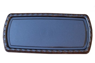 Вместительная надгробная ваза из графита - 27 см.