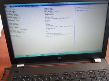 HP 15-bs PŁYTA L04451-601 DKL50 CSL52 LA-F761P i3