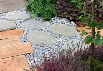 АКРОН ГАЛЬКА, СЕРО-БЕЖЕВЫЙ, СЕРЫЙ 30/60 см 25 кг