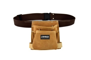 PAS NARZĘDZIOWY SKÓRZANY 8 KIESZENI MONTERSKI PRO