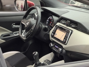 Nissan Micra V 0.9 IG-T 90KM 2017 Nissan Micra Tekna / Kamera 360° / LED / 1 właścic, zdjęcie 36