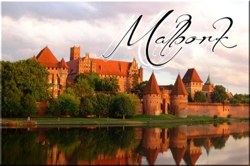 MALBORK POLSKA MAGNES MAGNESY NA LODÓWKĘ DUŻY