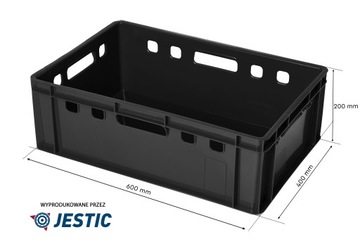 EURO E2 Box Новый контейнер 600x400x200 Jestic