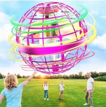 БЕГУЩИЙ ШАР СО СВЕТОВЫМ ШАРОМ ЛЕТАЮЩИЙ НЛО СВЕТЯЩИЙСЯ С ПУЛЬТА ДИСТАНЦИОННОГО УПРАВЛЕНИЯ