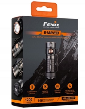 Светодиодный фонарик FENIX E18R V2.0 Luminus SST40