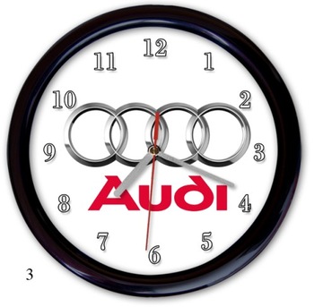 AUDI настенные часы эмблема автомобиля логотип авто 24 часа