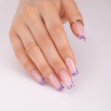 Гель для ногтей MOLLYNAILS Pro Salon 15г во флаконе с кисточкой Ледяной Розовый