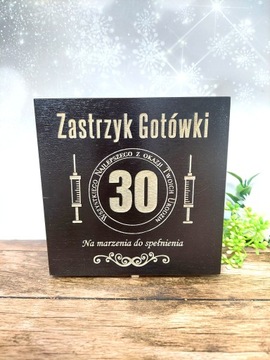 Zastrzyk gotówki * GRAWER * 30 urodziny 3 kolory