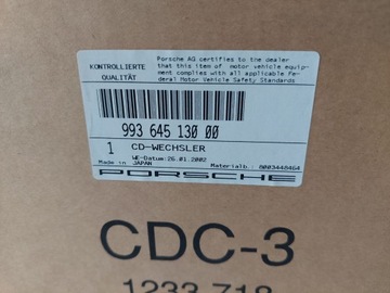 PORSCHE 911 993 996 CD-ЧЕЙНДЖЕР НОВЫЙ OE CDC-3
