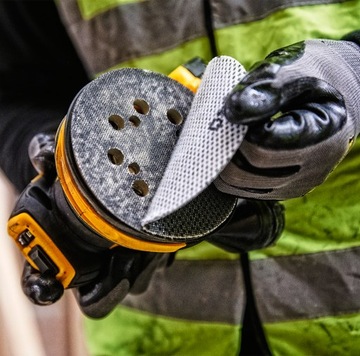 Осциллирующая шлифовальная машина 125мм 18В 2х5Ач DeWalt DCW210P2
