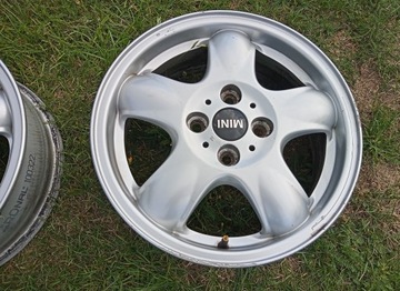 4X RÁFKY ALU 4X100 5,5J ET45 MINI COOPER R56 R55 R50 R53 R52 R57