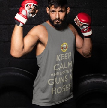 МАЙКА HORROR/ROCK KEEP CALM GUN'S N ROSES