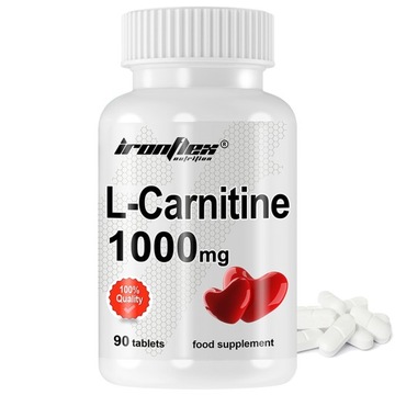 IRONFLEX L-CARNITINE 1000mg 90 tab KARNITYNA DIETA