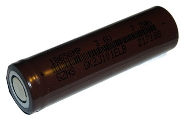 1x Akumulator 18650 2600 mAh 3,6V LI-ION e-papieros