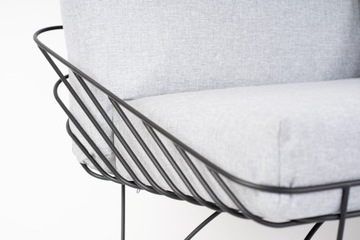 Набор садовой мебели для террасы Фибоначчи серого цвета