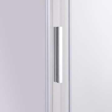 DRZWI PRYSZNICOWE SUPER SLIM NOVA CHROM 100 CM 6 MM