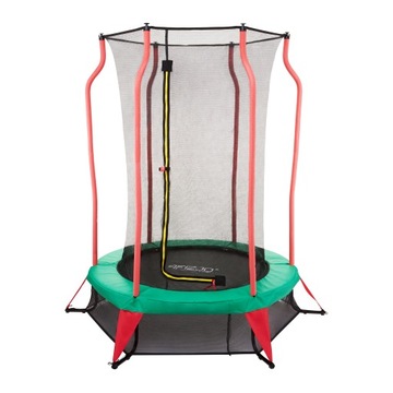 МАЛЕНЬКИЙ ДОМАШНИЙ батут ДЕТСКИЙ ДЛЯ ДОМА И САДА С САДОВОЙ СЕТКОЙ 140 СМ