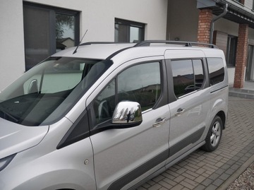 Рейлинги на крыше Ford Transit Connect 2014+ КРАТКИЕ