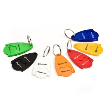 КОРЗИНА БРЕЛОК С ПРИНТОМ ЛОГОТИПА ДЕШЕВО 100 ШТ.