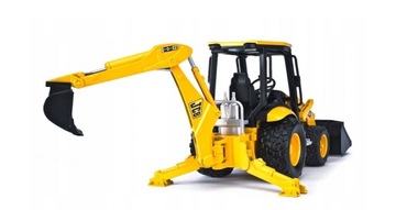 Погрузчик и экскаватор Bruder JCB Midi CX, желтый