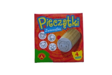 Печатки ZOO штампики для дітей 4 шт. тварини