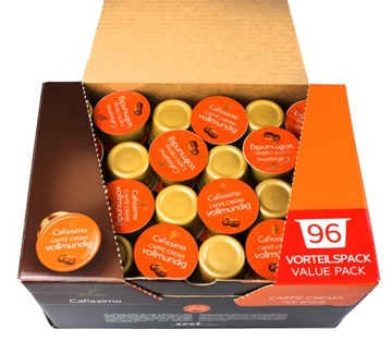 TCHIBO CAFISSIMO CAFFE CREMA VOLLMUNDIG 96 капсул