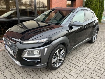 Hyundai Kona I Crossover 1.0 T-GDI 120KM 2018 Hyundai Kona 1.0 benzyna 120 KM 6 biegow zarej w PL zadbany zamiana