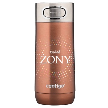 Kubek termiczny Contigo Luxe miedziany 300 ml