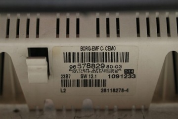 DISPLEJ 9657882980 PEUGEOT 307