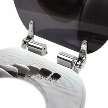 СИДЕНЬЕ ДЛЯ УНИТАЗА МЕДЛЕННО ЗАКРЫВАЮЩЕЕСЯ