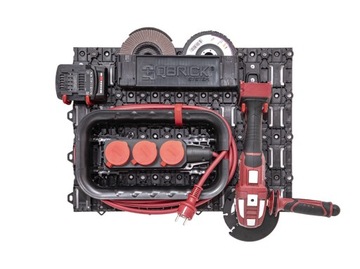 Доска для инструментов Qbrick System Custom Pegboard - 2 панели