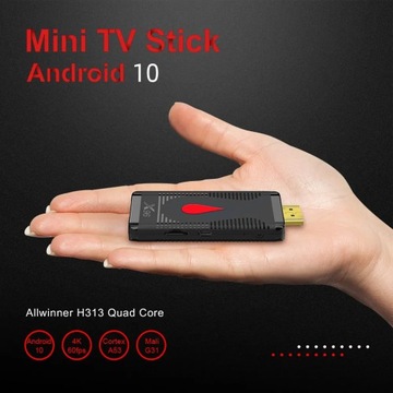 Allwinner H313 X96S400 с Android 10.0 Smart TV Box 4K
