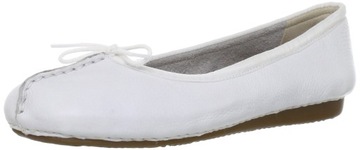 Clarks Baleriny damskie Freckle Ice zamknięte,