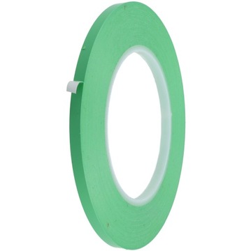 TAŚMA LINIOWA ZIELONA LAKIERNICZA PLASTYCZNA 6MM 55M
