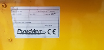Вентилятор для опилок PlymoVent