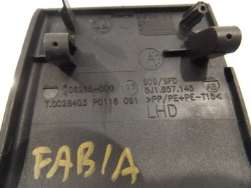 FABIA II ZÁSLEPKA KONZOLA