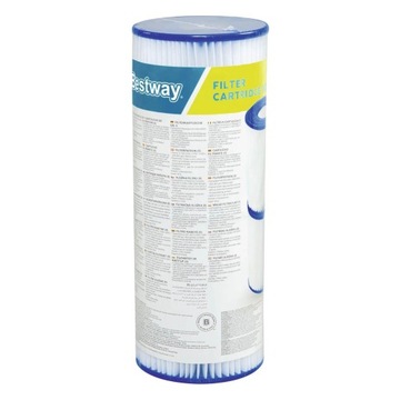 2x Oryginalny Filtr filtry BESTWAY Typ II do Pompy Basenowej 58094