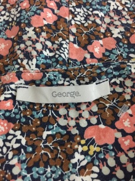 George letnia sukienka mini w kwiaty L *PW120*