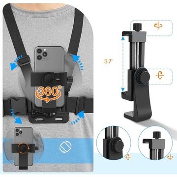 Крепление для камер GoPro Hero, держатель для телефона