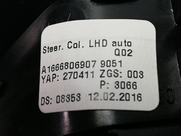 KRYT POUZDRO SLOUPCE SPÍNACÍ SKŘÍŇKA MERCEDES GL GLS X166