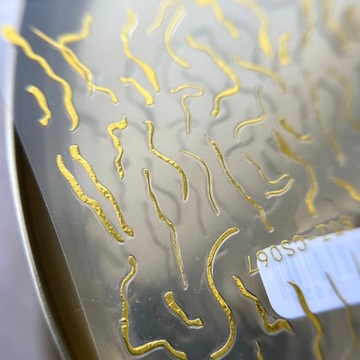 Самоклеящиеся наклейки для ногтей STZ-CS067 золотые полосы золотые полосы SEOL