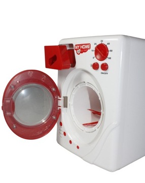 НАБОР БЫТОВОЙ ТЕХНИКИ ДЛЯ ДЕТСКОЙ СТИРАЛЬНОЙ МАШИНЫ ПЫЛЕСОС E0519 EMAJ