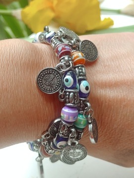 Браслет Этнический браслет в виде монеты в стиле бохо