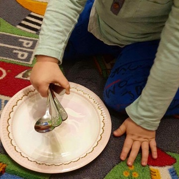 НАБОР СТОЛОВЫХ ПРИБОРОВ ДЛЯ ДЕТЕЙ НАБОР ЛОЖКА СТАЛЬНАЯ ВИЛКА НОЖ ЛОЖКА 4 шт.