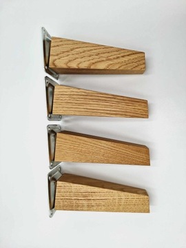 МЕБЕЛЬНЫЕ НОЖКИ МАСЛО-ВОСК ДУБ ТРАПЕЦЕВИДНЫЙ ПРОИЗВОДИТЕЛЬ H15