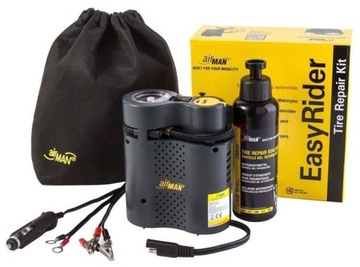 ZESTAW DO PRZEBITYCH OPON EASY RIDER KOMPRESOR 12V