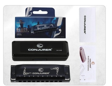 Органная губная гармошка Conjurer Blues G мажор для детей и взрослых качество