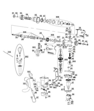 Шестерня EINHELL BT-RH 1500