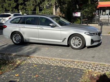 BMW Seria 5 G30-G31 Touring Facelifting 3.0 530d 286KM 2020 2020-10 BMW 530d LCI xDrive Touring 65.000 km BEZWYPADKOWY FV 23%, zdjęcie 4